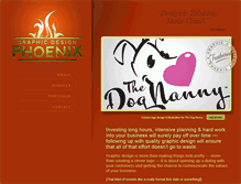 Tablet Screenshot of graphicdesignphx.com